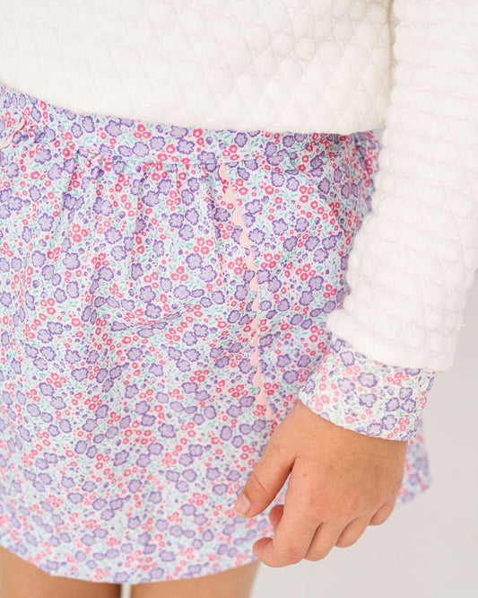 Isabella Skirt, Sweet Pea Floral