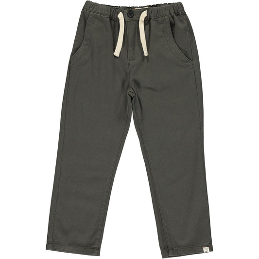 Jay Twill Pants, Charcoal