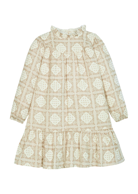 Jody Dress, Stone Patchwork