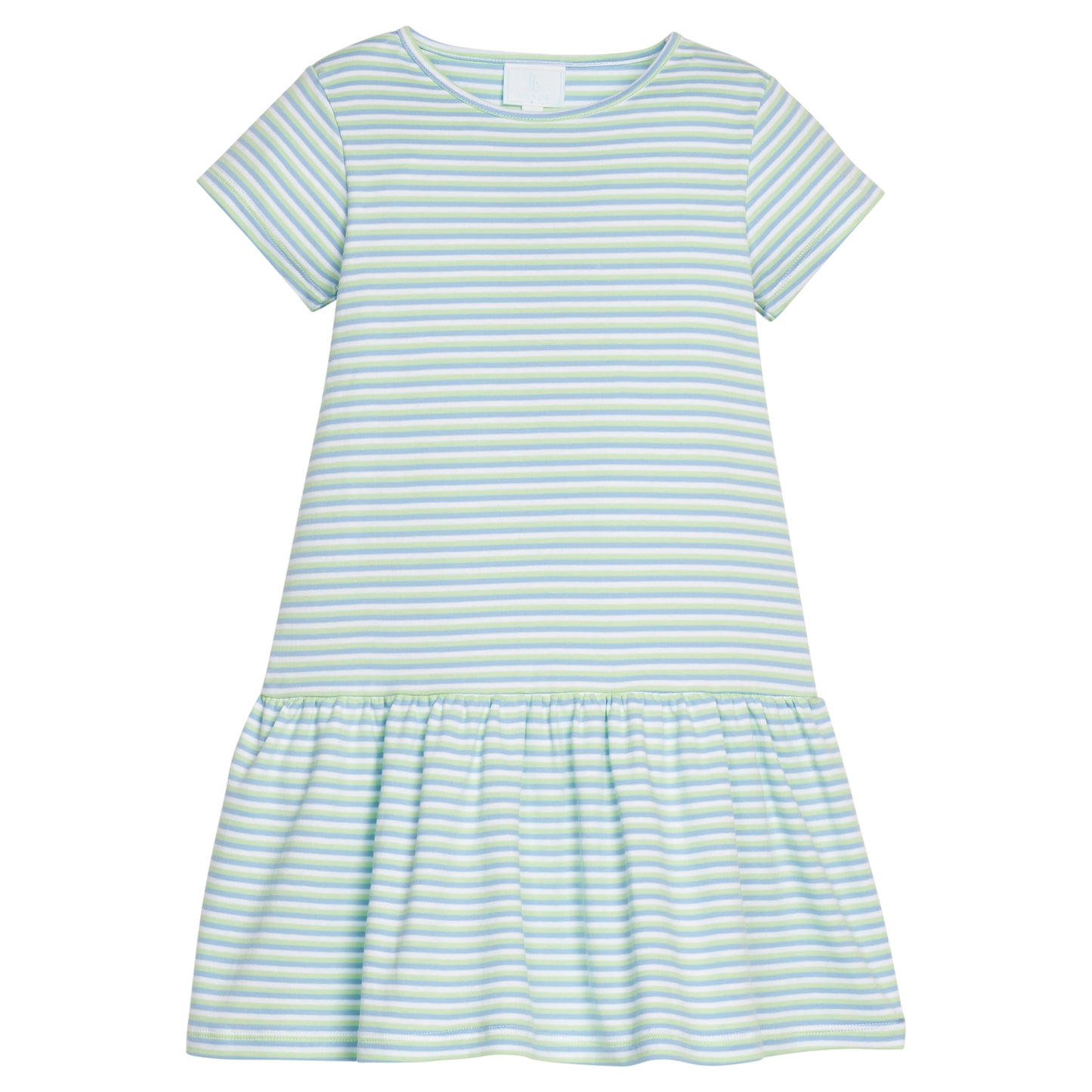 Kari T- Shirt Dress, Greenview Stripe