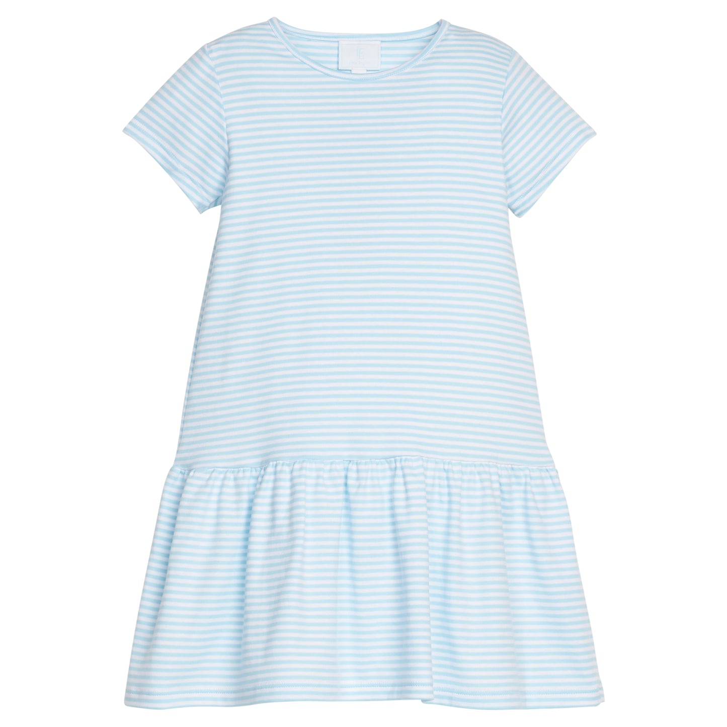 Kari T-Shirt Dress, Sky Stripe