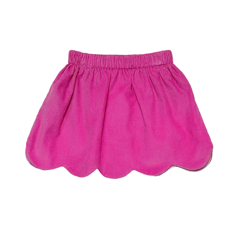 Kendall Skirt, Hot Pink Corduroy