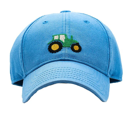 Tractor on Light Blue Baseball Cap