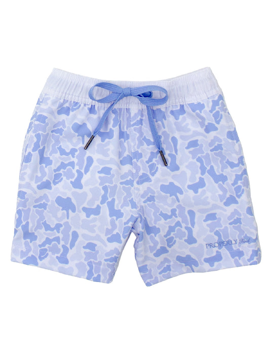 Riviera Swim Trunk, River Camo