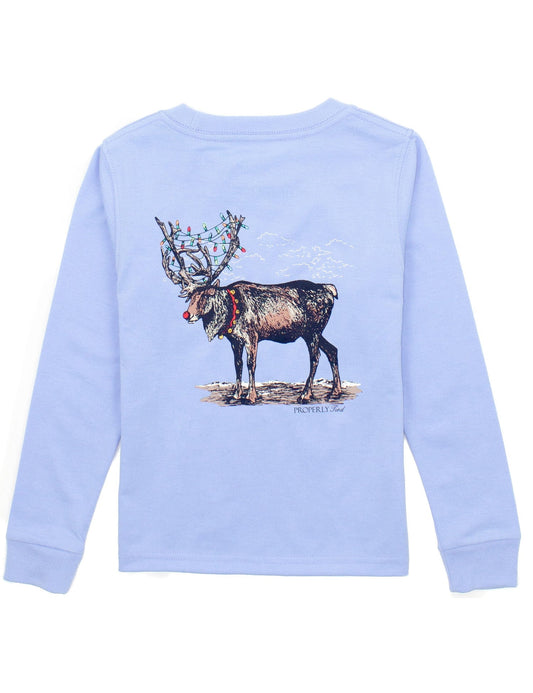 Reindeer, Light Blue