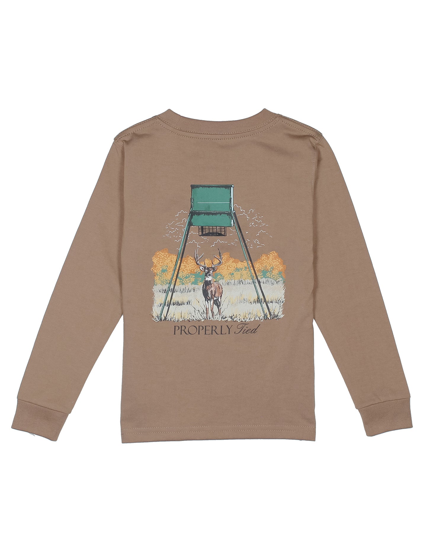 Deer Feeder Shirt, Walnut