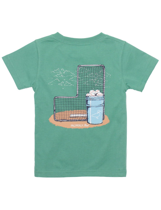 Baseball Bucket Short Sleeve Shirt