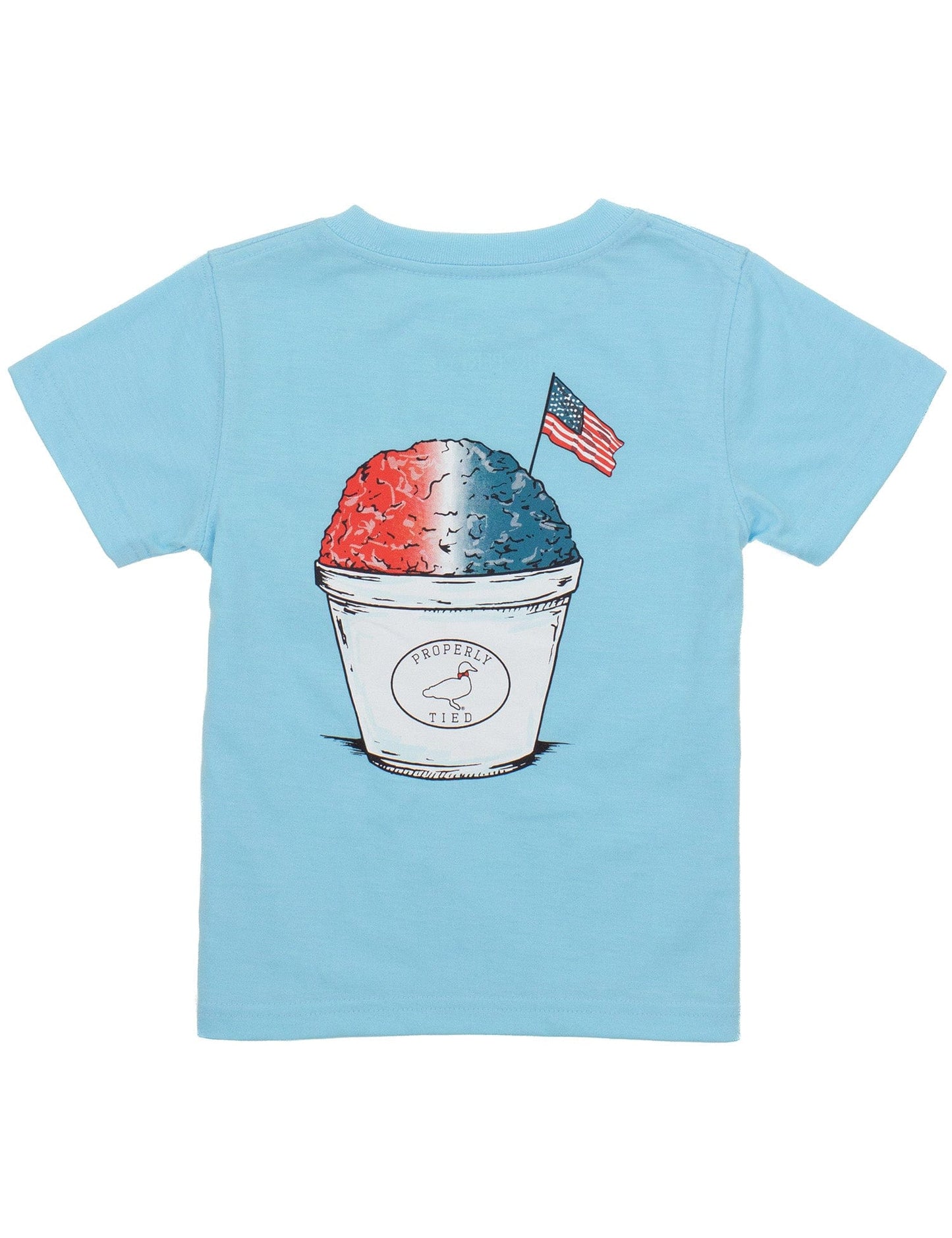 American Chillin Shirt, Aqua