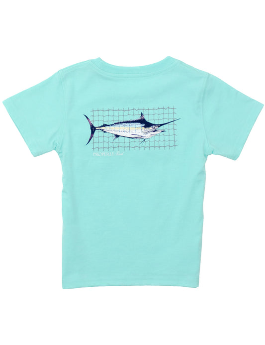 Swordfish Short Sleeve Tee, Seafoam