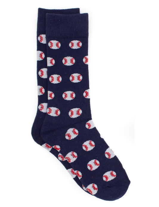 Boys Lucky Duck Socks, Baseball