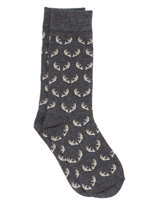 Boys Lucky Duck Socks, Antlers