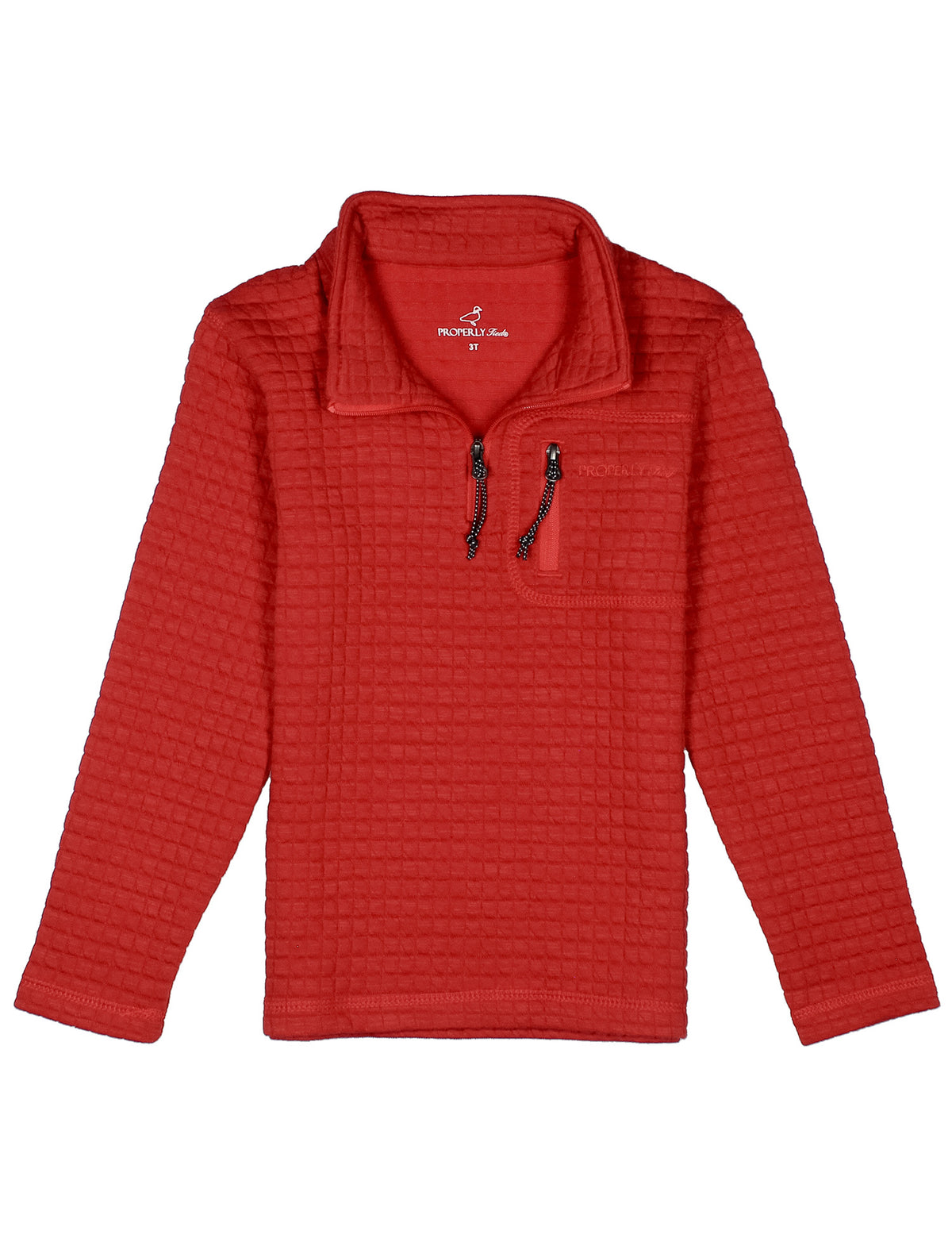 Delta Pullover, True Red