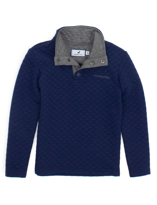 Boys Club Pullover, Navy