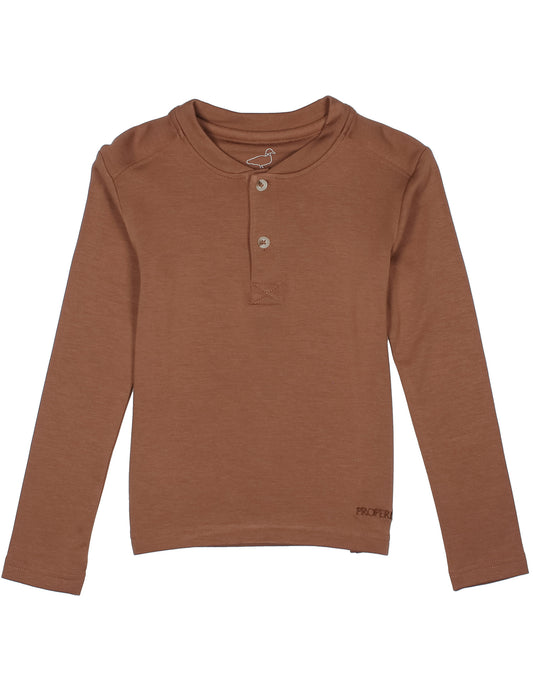 Shoreline Henley, Walnut