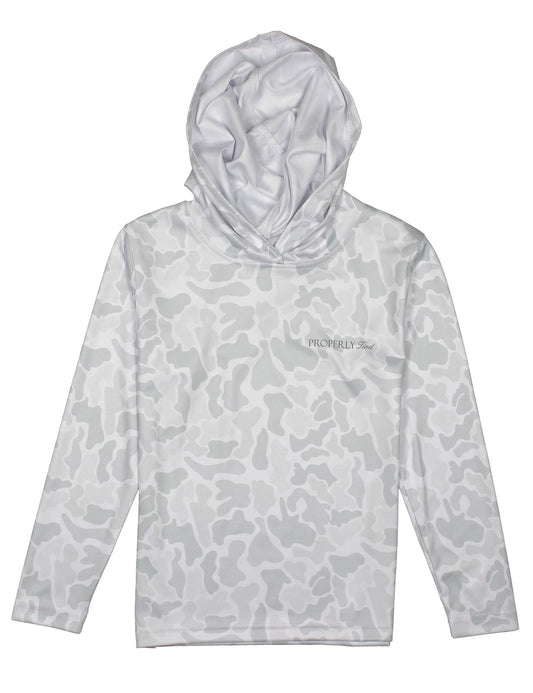 Sportsman Performance Hoodie, Snow Camo