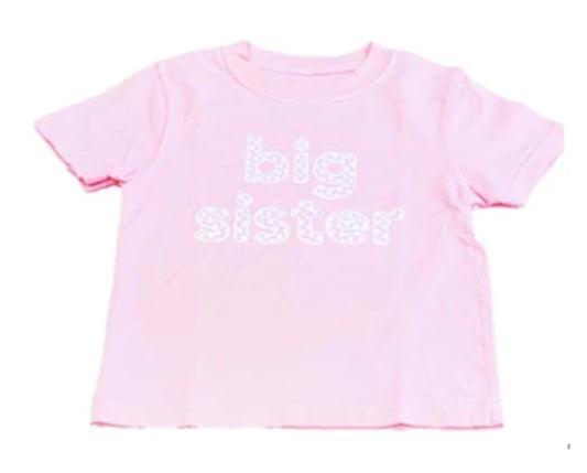 Light Pink Big Sister Tee