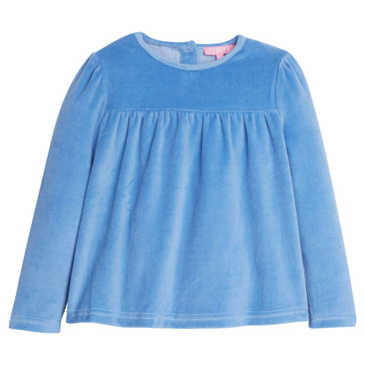 Lisle Top, French Blue