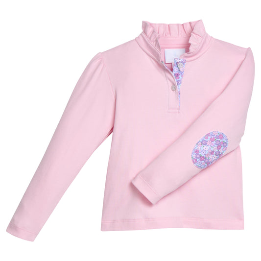 Long Sleeve Hastings Polo, Ashbrook Floral