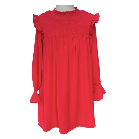 Lottie Dress, Red