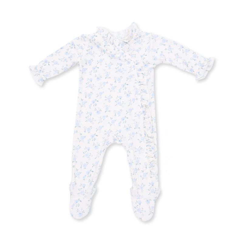 Rose Briar, Kimono Ruffle Snap Footie