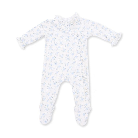 Rose Briar, Kimono Ruffle Snap Footie