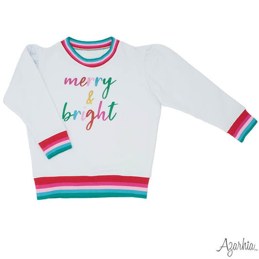 Holly Sweatshirt, Glitter Merry & Bright