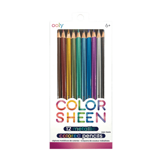 Color Sheen Metallic Colored Pencils