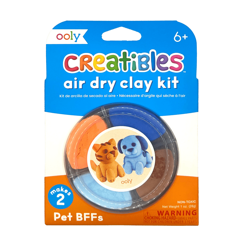 Creatables Air Dry Clay Kit - Furry Friends