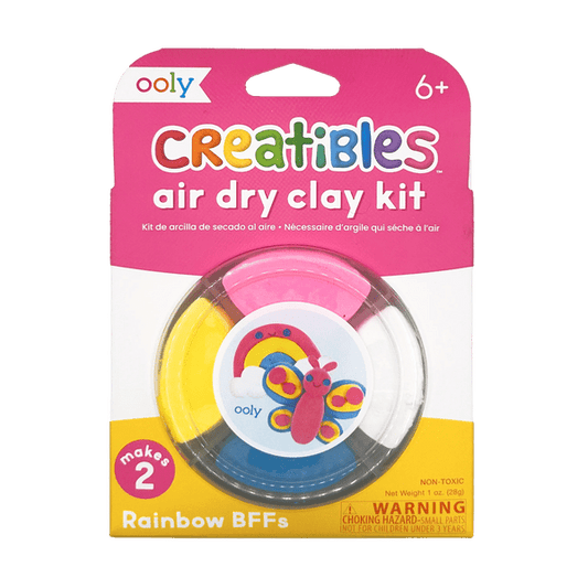 Creatables Air Dry Clay Kit - Rainbow