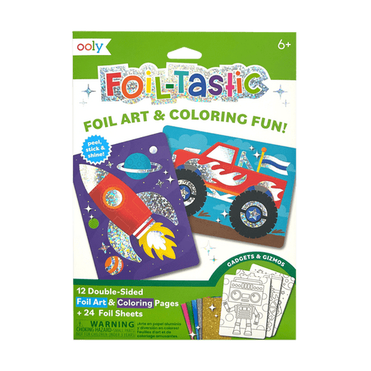 Gadgets & Gizmos Foil Art & Coloring Fun