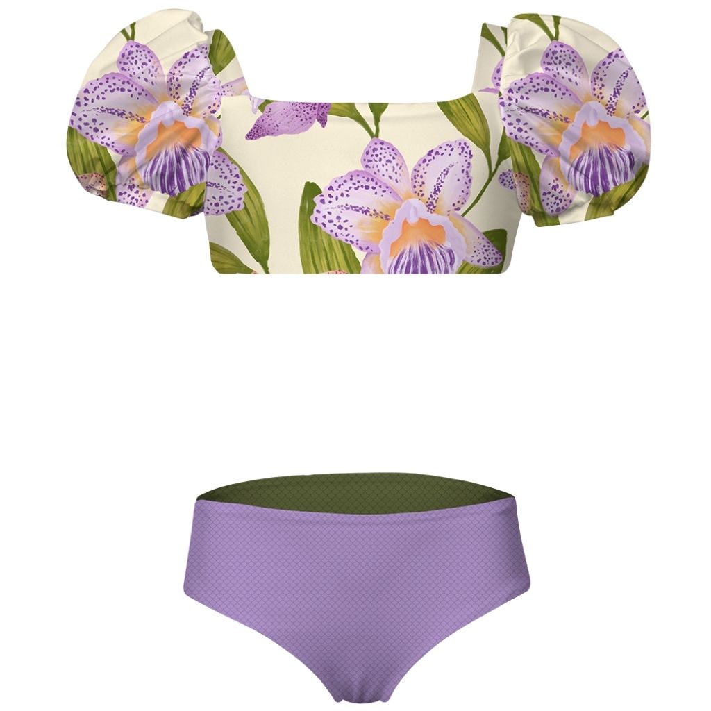 Bubble Bikini - Orchids