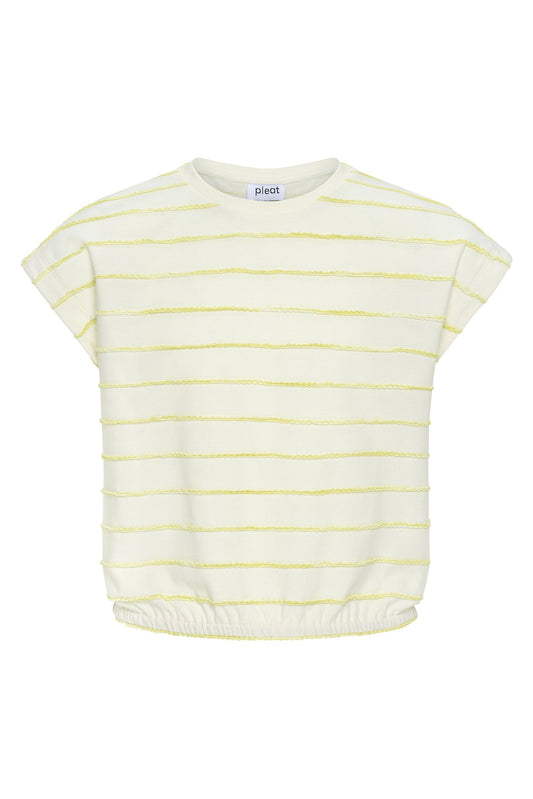 Hartley Top, Lime Stripe