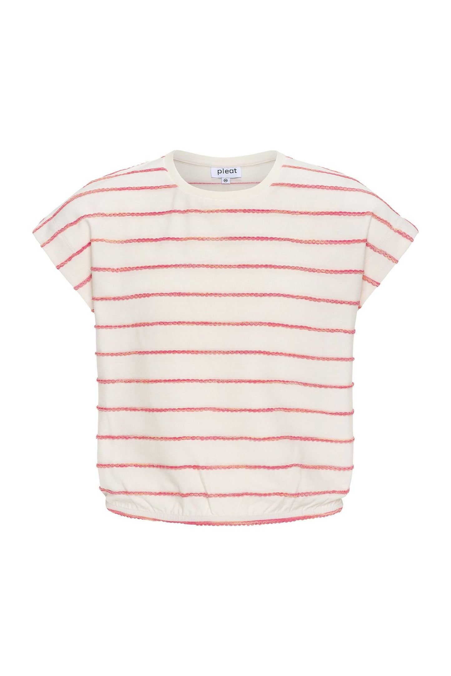 Hartley Top, Coral Stripe