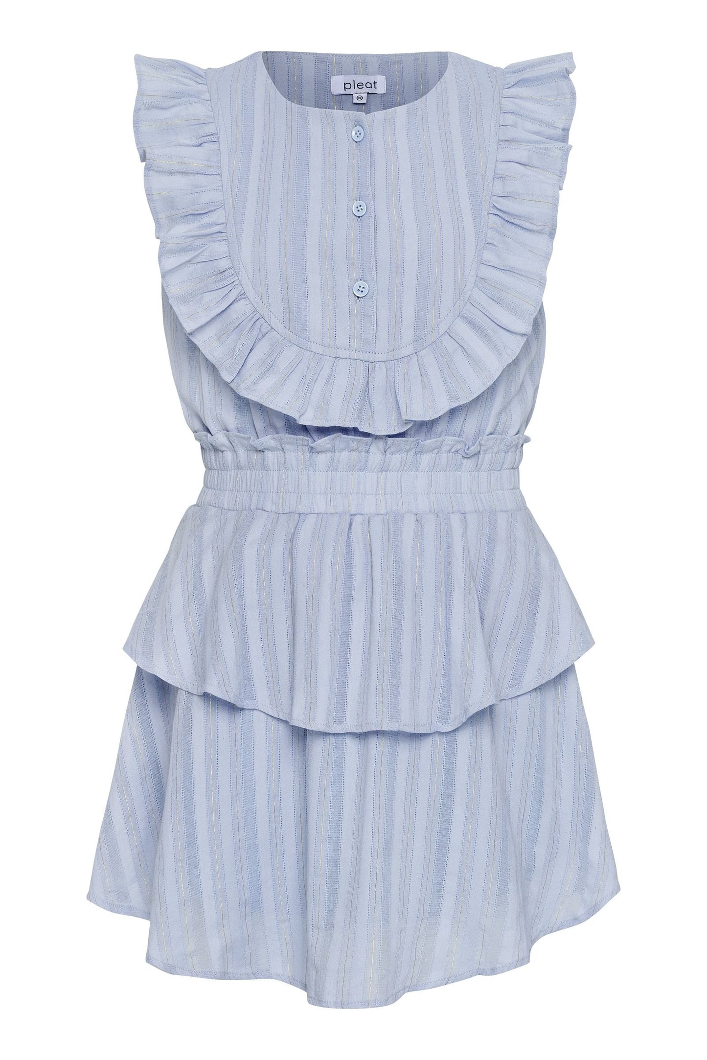 Jane Dress, Peri/Gold