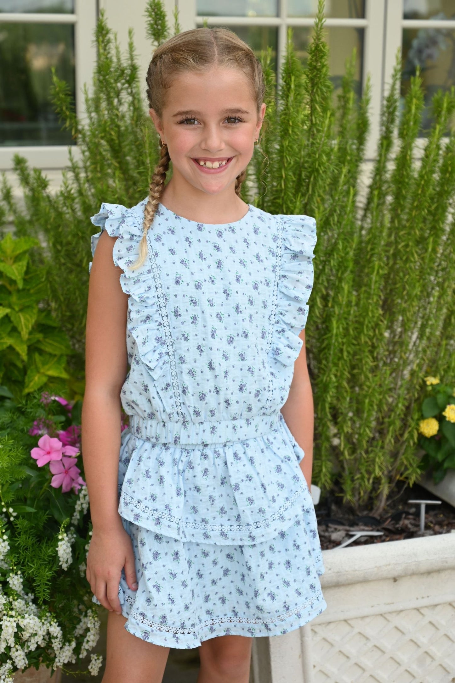 Parker Skort, Boho Blooms