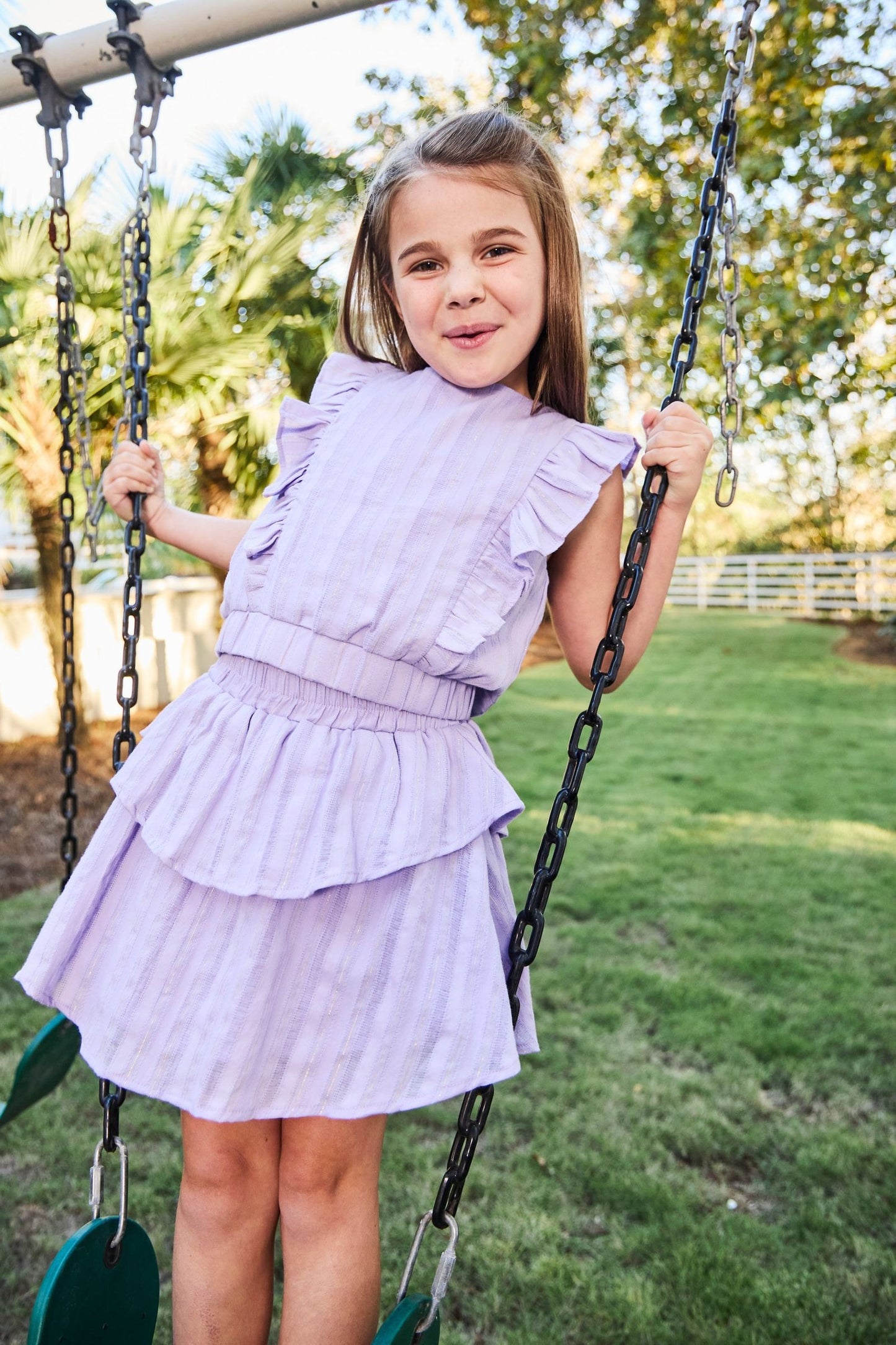 Rowan Top, Purple/Gold