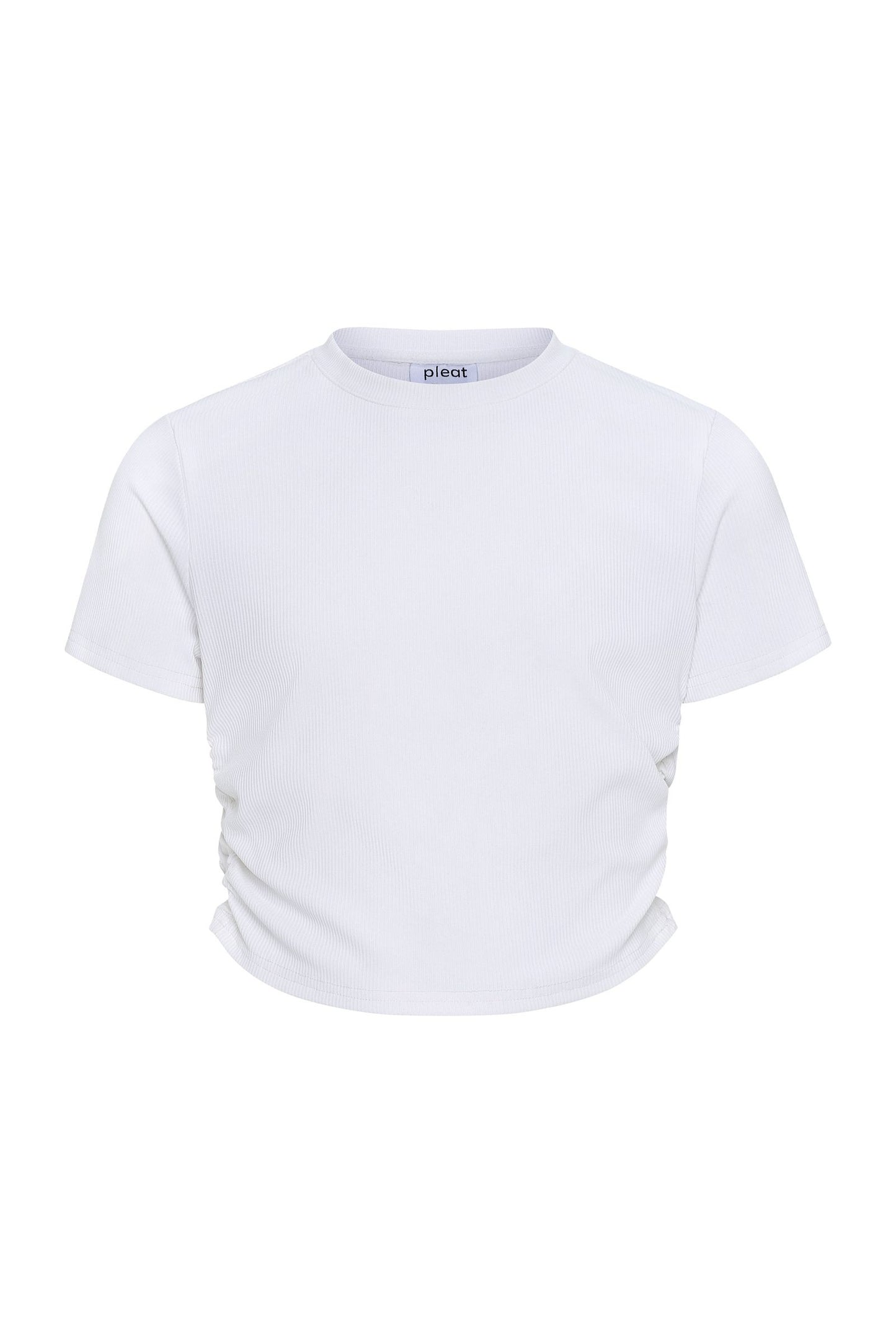 Willa Scrunch Top, White