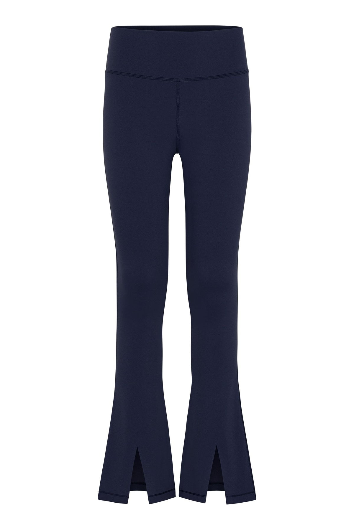 Adele Split Flare Leggings, Navy