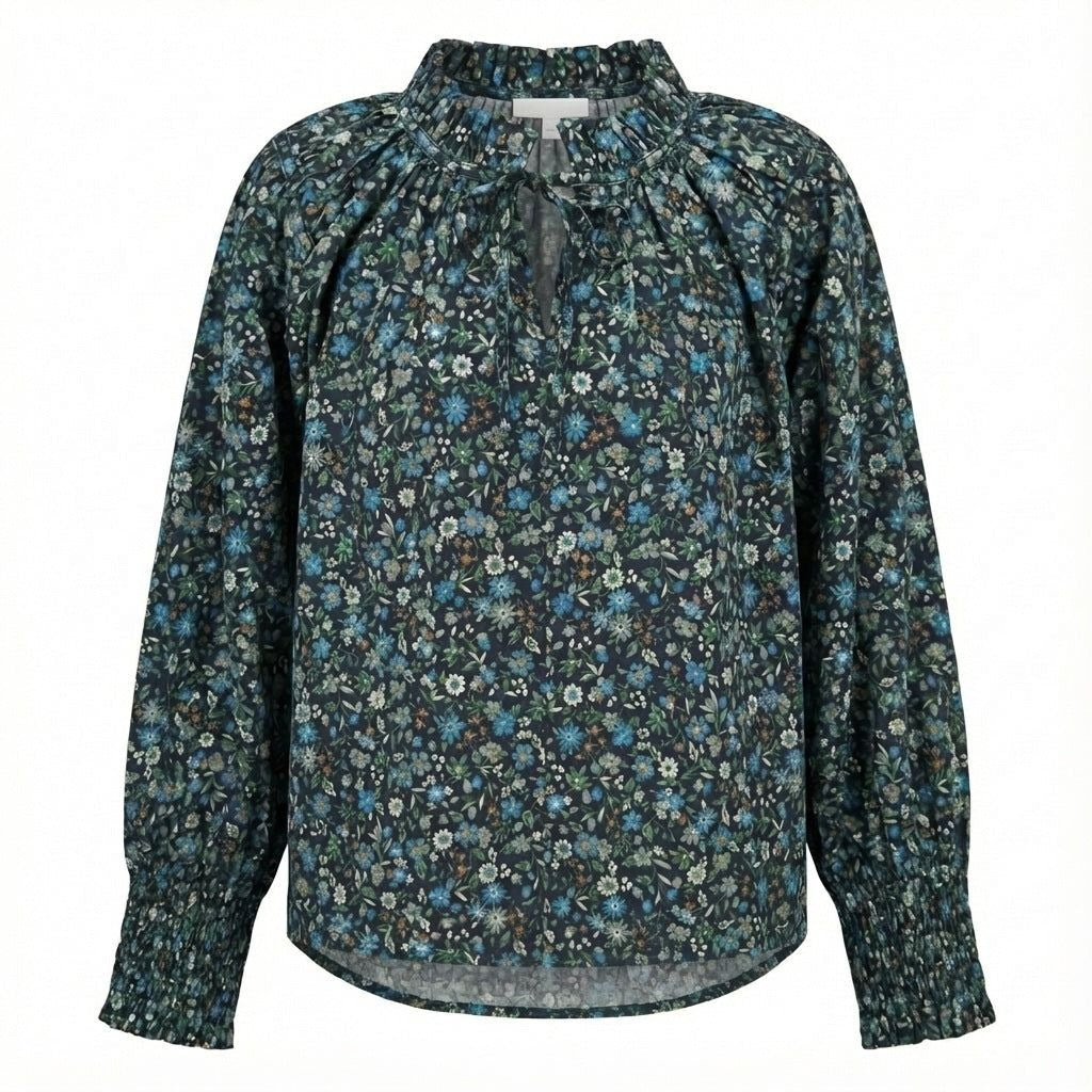 Blair Blouse, Twilight Floral
