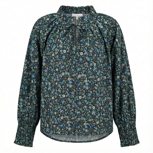 Blair Blouse, Twilight Floral
