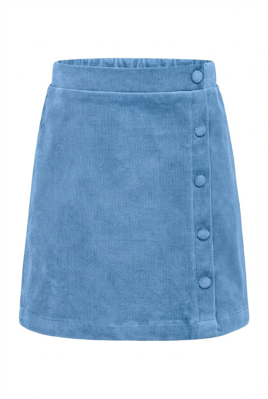 Reese Skirt, Glacier Blue Corduroy