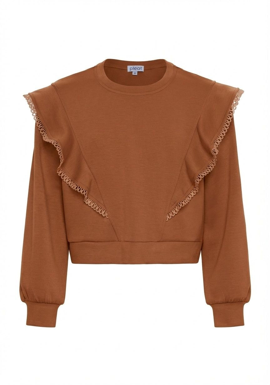 Livvy Sweatshirt, Toffee