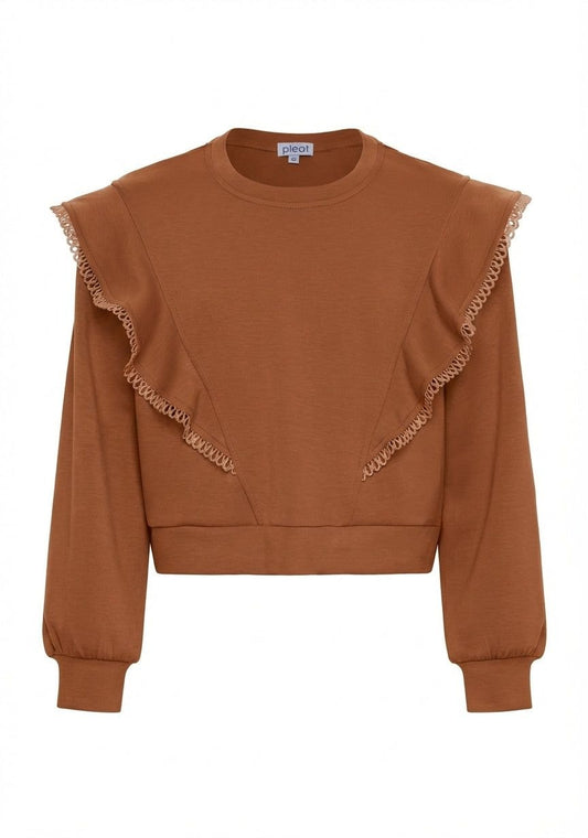 Livvy Sweatshirt, Toffee