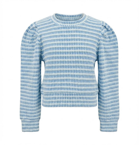 Peyton Top, Glacier/Cream