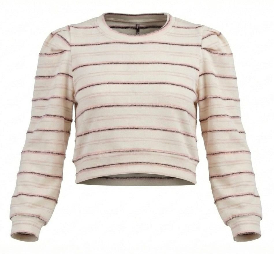 Peyton Top, Blush Stripe