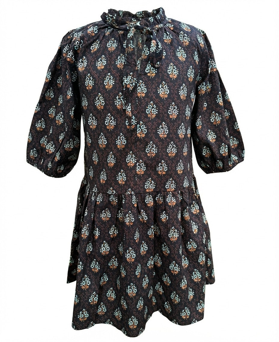 Clara Combo Dress, Luxe Block