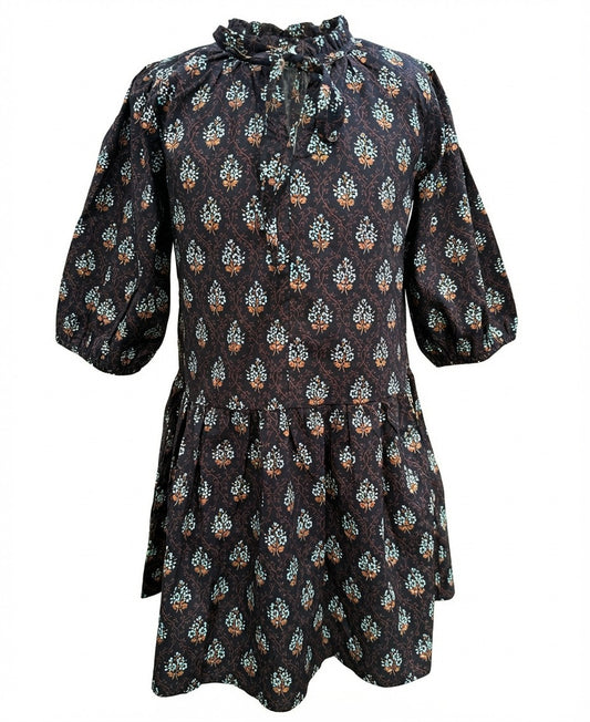 Clara Combo Dress, Luxe Block