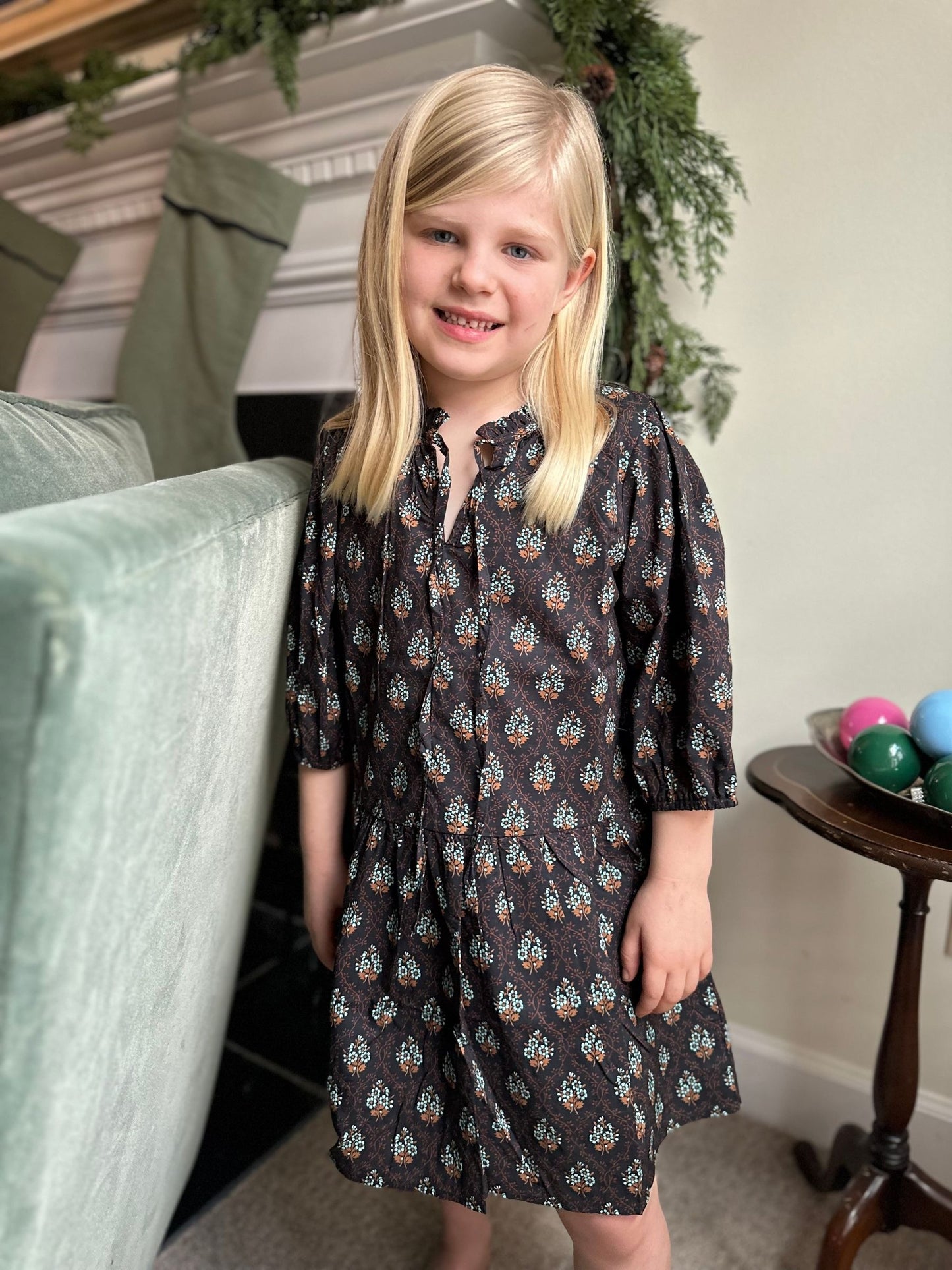 Clara Combo Dress, Luxe Block
