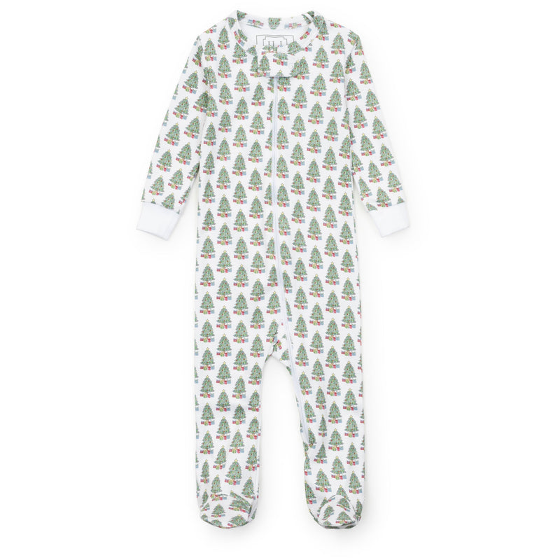 Parker Zipper Pajama, Under the Christmas Tree