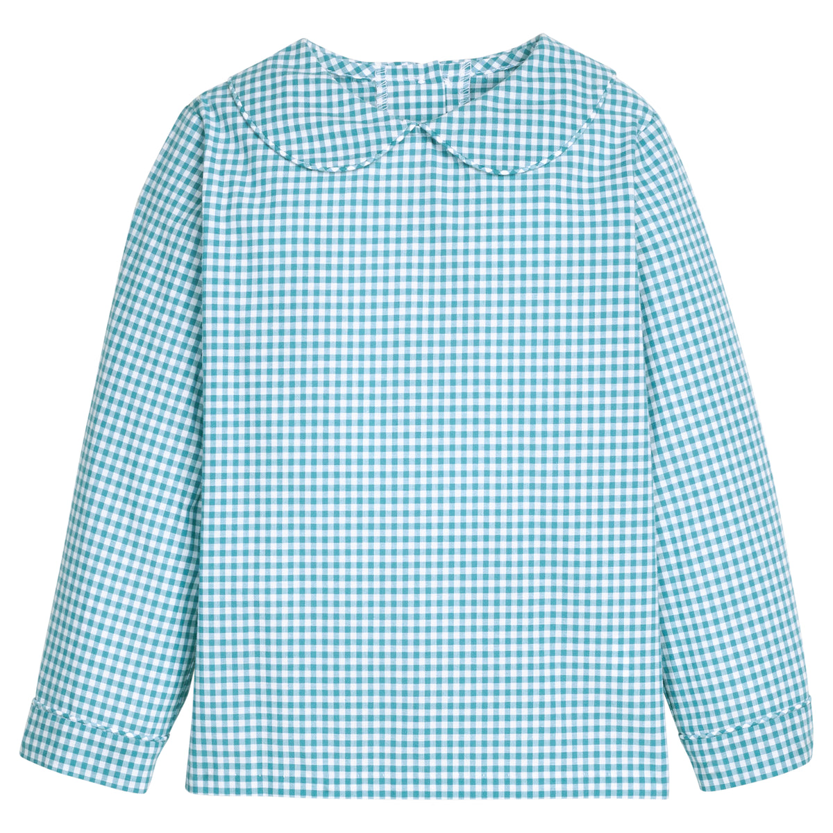 Peter Pan Shirt, Alpine Gingham